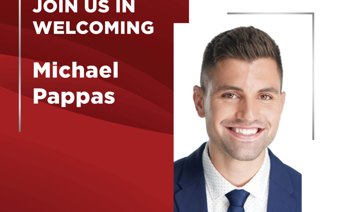 Welcome Michael Pappas!
