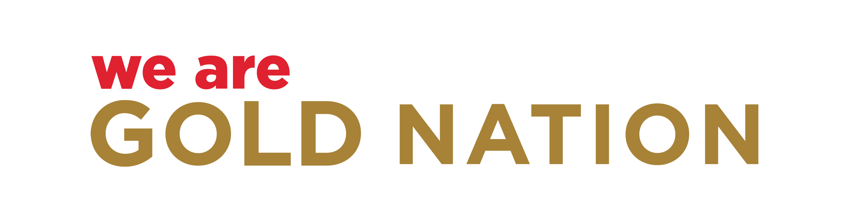 We Are Gold Nation Logo