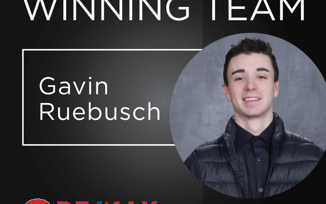 Welcome Gavin Ruebusch