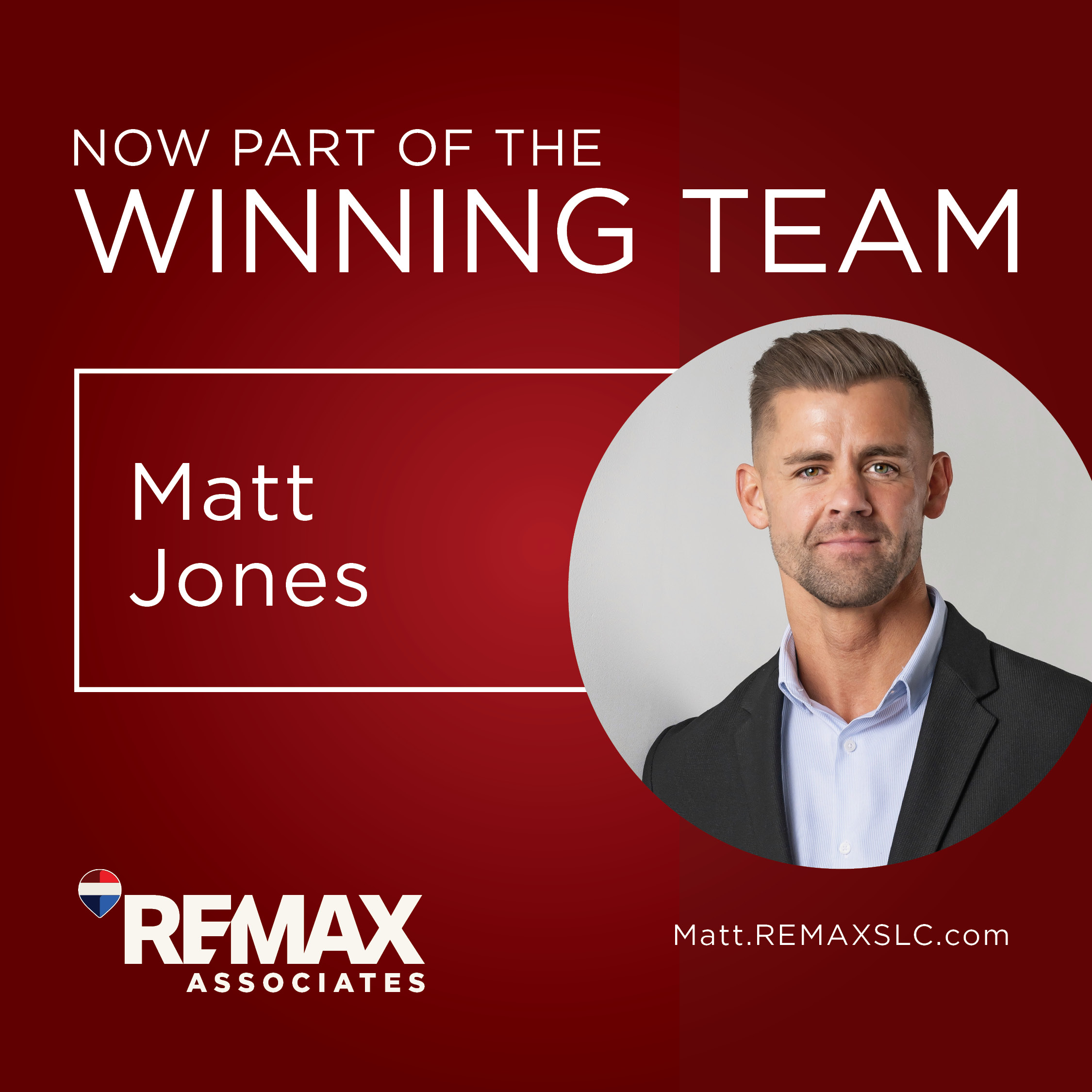 Welcome Matt Jones