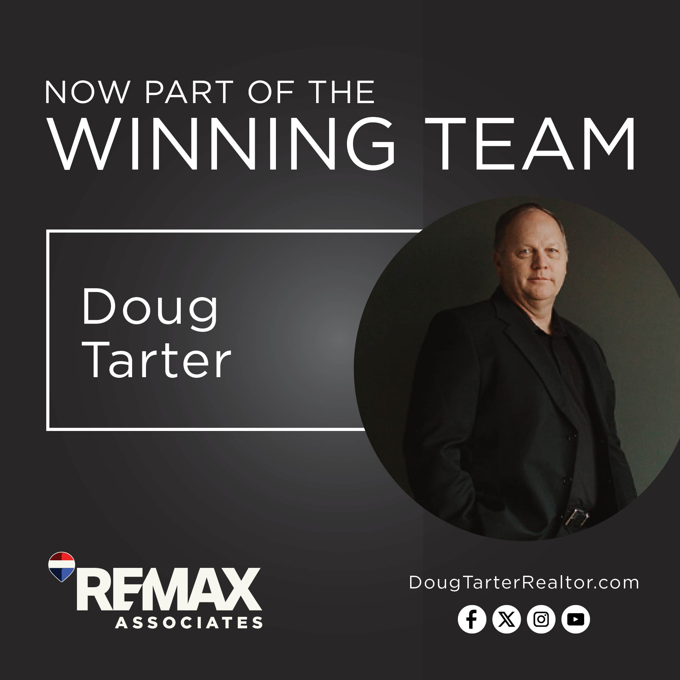 Welcome Doug Tarter