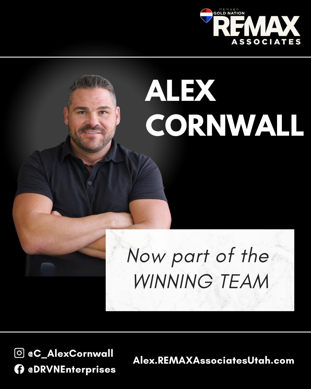 Welcome Alex Cornwall Welcome Alex Cornwall